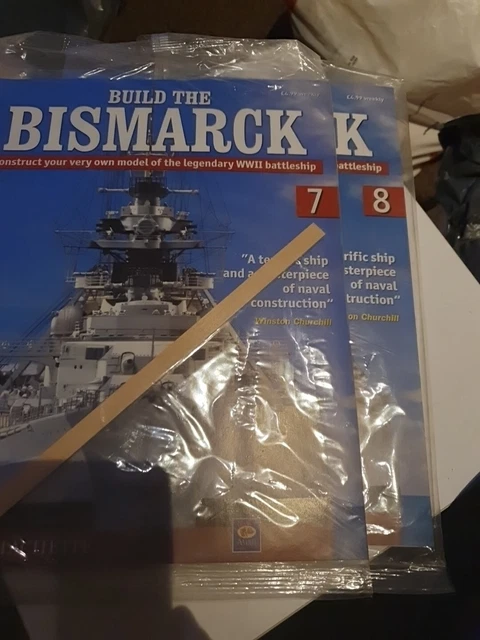 Maquette Bateau Bismarck Hachette Deagostini - Numéro 64, échelle 1/200, Neuf