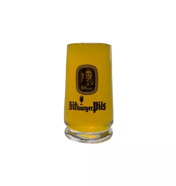 Bitburger Pils Glas 0,2l / Bierglas Gastronomie Bier Biergläser Gläser Sammler