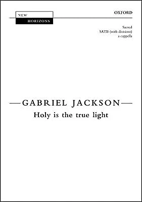 Holy is the true light: Vocal score (New Horizons), , Used; Very Good Book