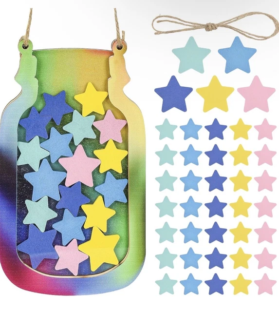 STAR REWARD JAR Classroom, Bulletin Board Reward Chart for kids Potty ...