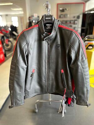 BLOUSON CUIR MOTO DUCATI DOWNTOWN NEUF GIACCA JACKET NEW ALPINESTARS 
