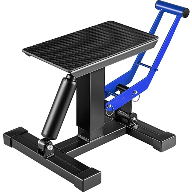 DAOHHFO Support Moto Cross / Dirt Bike – Cric Table De Levage Hydraulique 150 Kg Réglable