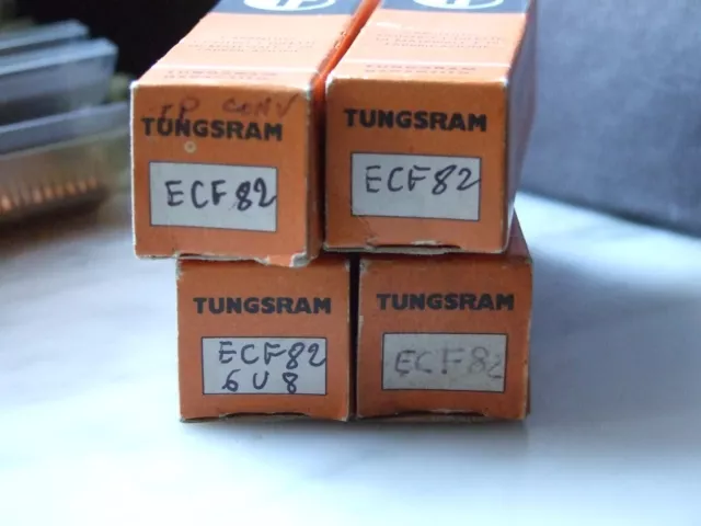 Valvola tube Tungsram ECF 82 /  6U8 NOS new old stock 1 PEZZO