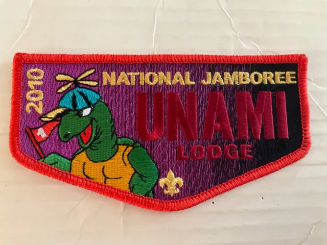 Unami Lodge OA Flap 2010 National Jamboree