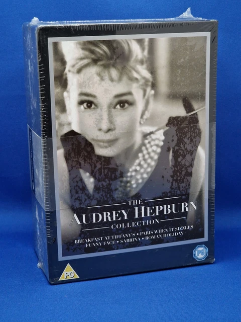The Audrey Hepburn Collection Dvd Box Set New Sealed Region 2  + Free Uk Post