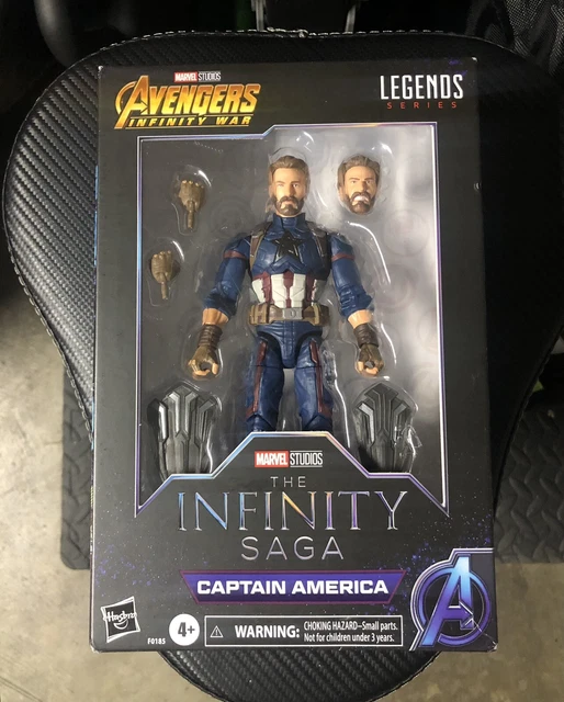 CAPTAIN AMERICA Action Figure, Infinity War, Marvel Legends, HASBRO, NEW, MINT