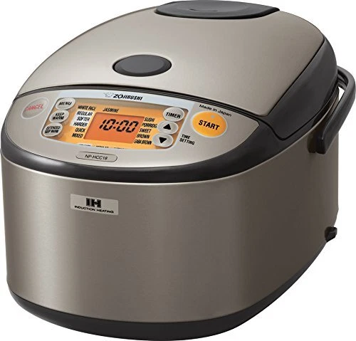 Zojirushi NP-HCC18XH Induction Heating System Rice Cooker and Warmer, 1.8 L, ... Zojirushi NP-HCC18XH Induction Heating System Rice Cooker and Warmer, 1.8 L, ...
