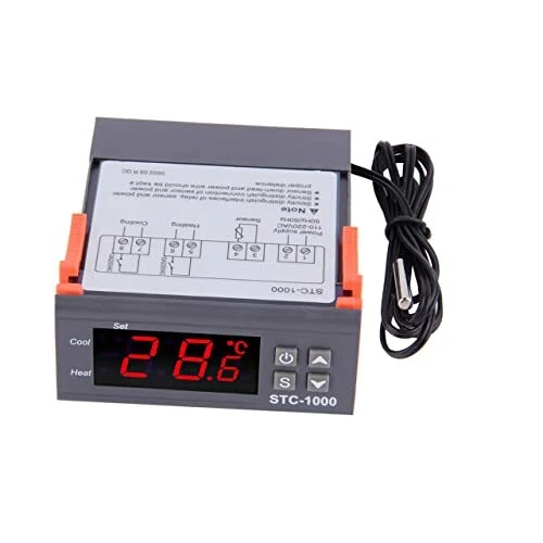 Senbeeda Contrôleur de température AC 110V-220V Thermostat Numérique Tout Usa...