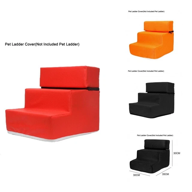 Cubierta de escalera para mascotas lavable cómoda desmontable cubierta de escalera para mascotas cuero sintético