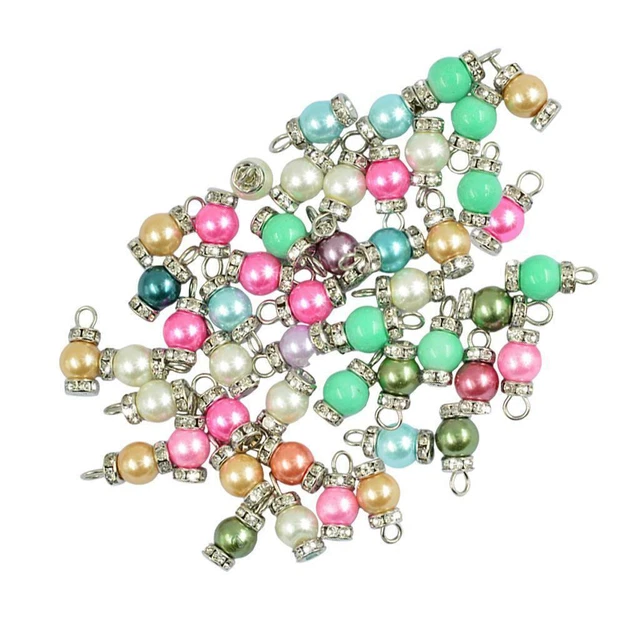 Lot von 50 Stück Glasperlen Kreation Schmuck Bunte DIY Schmuckherstellung