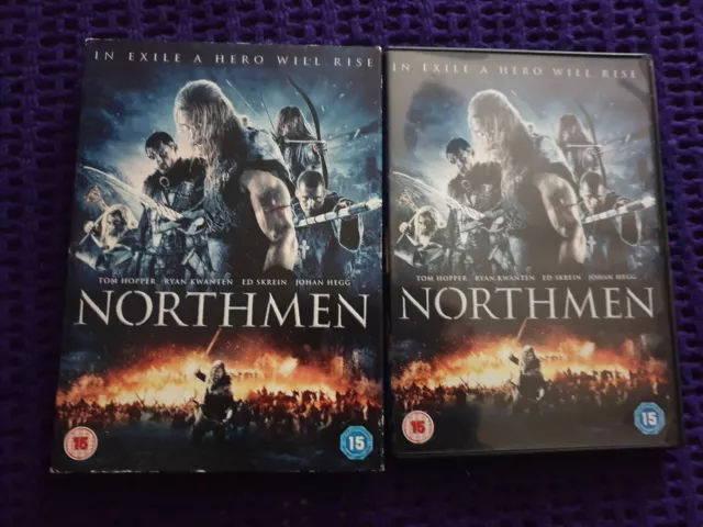 Northmen - A Viking Saga DVD Disc Perfect Action & Adventure (2015) Tom Hopper