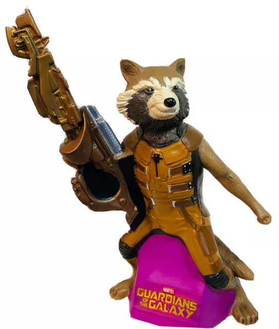 Marvel Comic Piggy Bank Guardians Of The Galaxy Rocket Raccoon  YU35-14122 Plumb