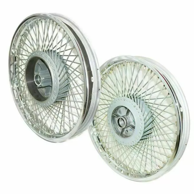 Für royal enfield 19 " Vorne Hinter 80 Speichen Standard Paar Alu Rad Rim Set