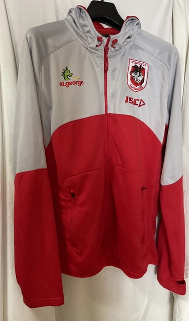 St. George Illawarra Dragons Rugby League Nrl Isc hoody tracksuit top Large