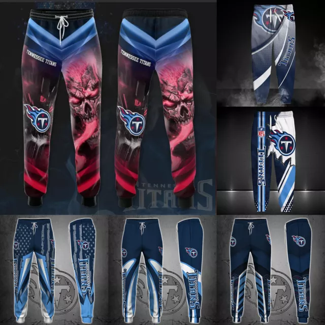 Tennessee Titans Mens Casual Sweatpants Gym Workout Pants Sports Trousers Gift
