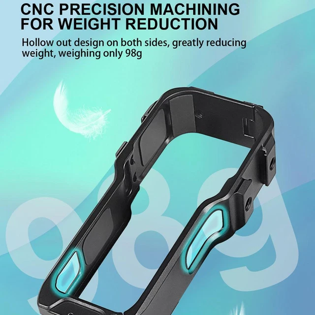 Funda protectora con marco de aluminio para jaula para Insta360 RS 360 Edition ONE E2N0