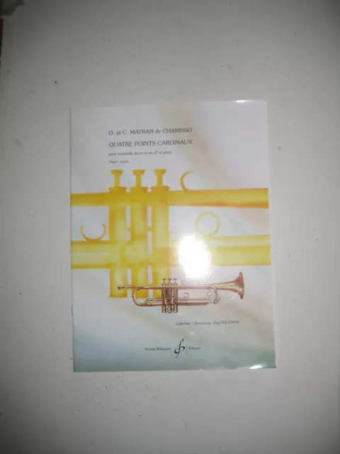 Quatre Points Cardinaux  Partitions - Trompette en ut ou sib et piano.