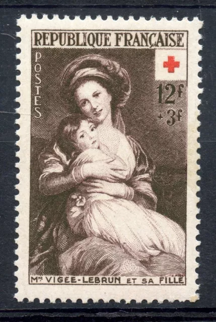 Stamp / Timbre France Neuf N° 966 ** Croix Rouge / Vigee Le Brun Cote 10 €