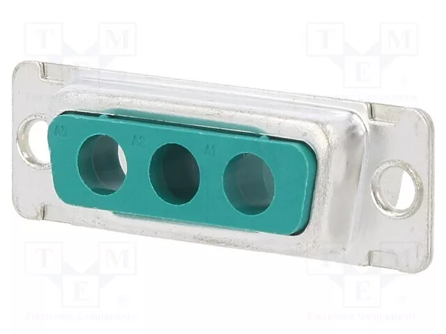 Pin: 3 D-Sub Soldering for Front Plates Straight Male Connector