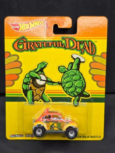 2013 Hot Wheels Pop Culture VW Volkswagen Baja Beetle Grateful Dead NEW SEALED