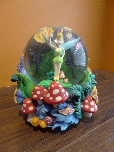 VIDEO DISNEY STORE Tinkerbell Peter Pan You Can Fly Fairy Music Snow 