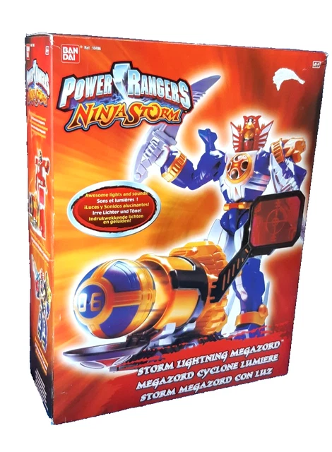 POWER RANGERS NINJA Storm - Storm Lightning Megazord - NEW IN BOX £57. ...