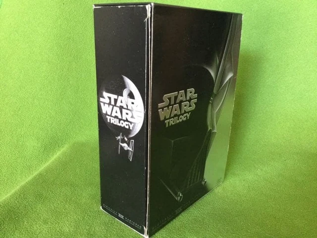 RARE STAR WARS Trilogy DVD Box Set 4-Disc Limited Edition [Age 13+] £92 ...