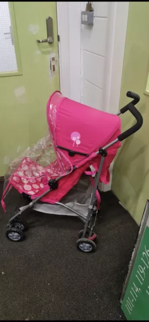 MOTHERCARE NANU STROLLER Pink 35.00 PicClick UK