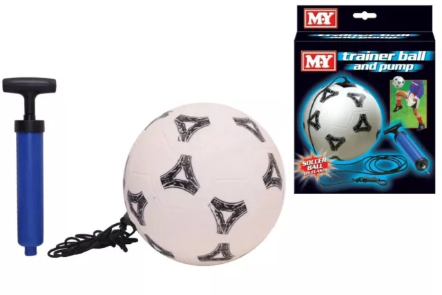 MY Kick Ball Football Trainer Elasticated Soccer Ball Solo Training Practice Set