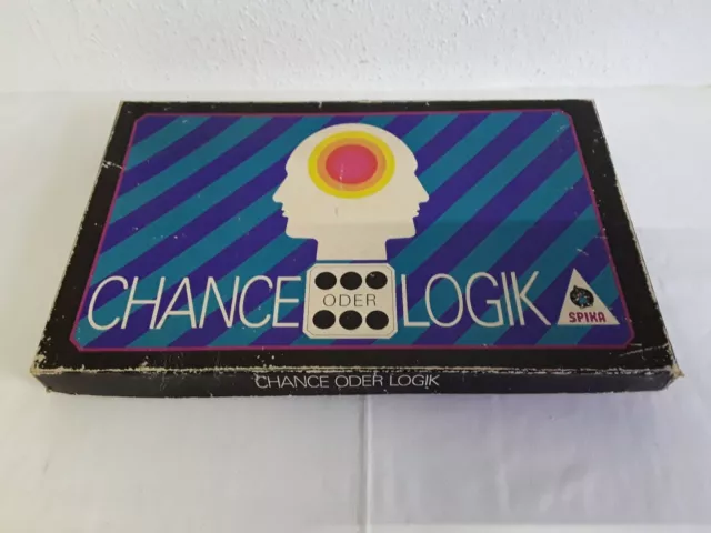 DDR  Spiel Chance oder Logik Spika Brettspiel Würfelspiel