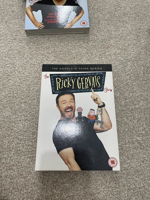 THE RICKY GERVAIS Show: Complete: Series 1 - 3. 6 Discs. 2011-13. Dvd £