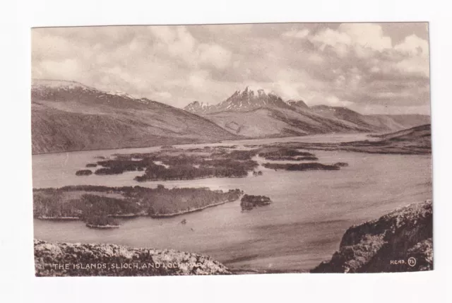 Printed Postcard, The Islands, Slioch and Loch Maree