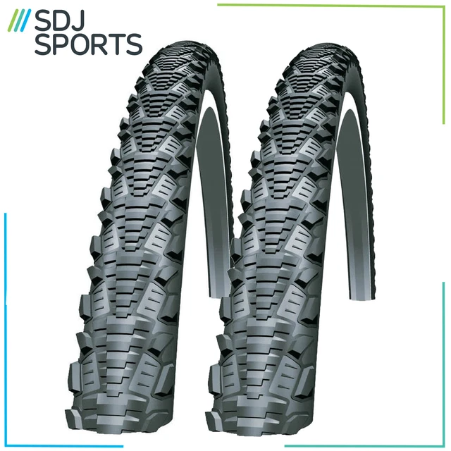 700c Bike Tire Schwalbe CX Comp 700x38C Cyclocross Gravel (1 Pair)