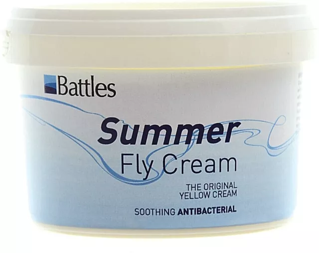 Battles Summer Fly Cream - 400g - The ORIGINAL Yellow Cream - FREE POSTAGE