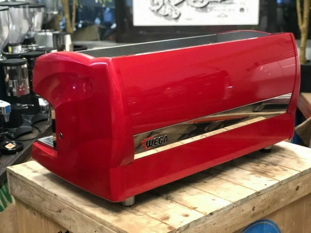 Wega Polaris 3 Gruppi Rossa Macchina Caffe' Espresso Caffe' Commerciale... 5