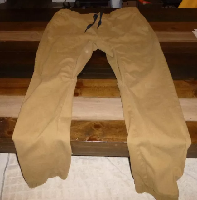 Men's SOUTHPOLE size (2XL) XXL Tan Pants Joggers with drawstring vintage design