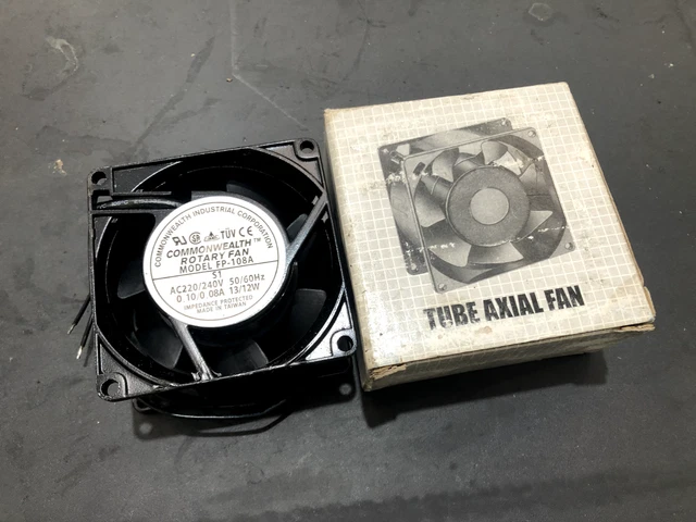 Commonwealth Rotary Fan FP-108A 13/12W Cooling Fan