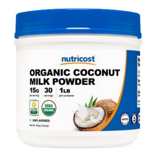 ORGANIC COCONUT MILK Powder 1 Lb by Nutricost £37.56 - PicClick UK
