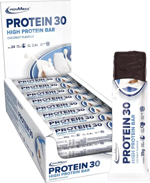 Box 24 pz Barrette Proteiche da 35 gr Senza Carboidrati con Proteine vitamine