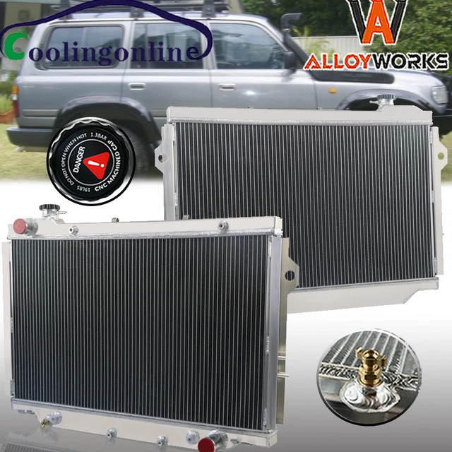 3 Row #Cc1917 Radiator Fit 1990-1998 Toyota Land Cruiser Fzj80 4.5L L6 Gas At/Mt