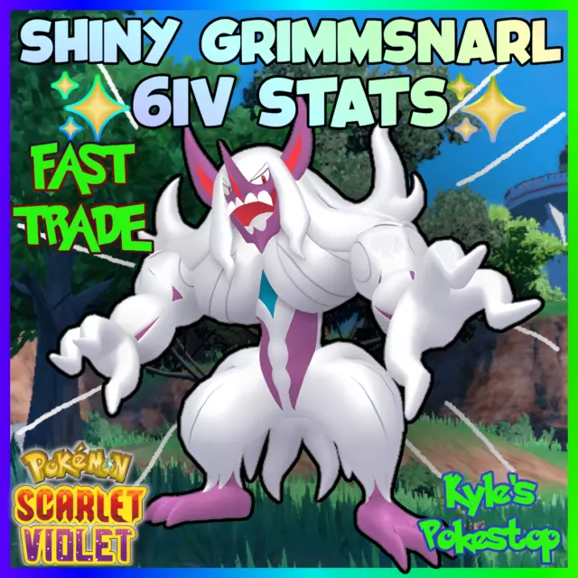 Shiny Mimikyu 6IV ✨ Battle Ready ✨Pokemon Scarlet & Violet