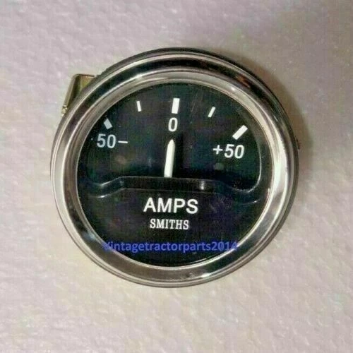 Smiths Style 52mm 2 Inch Chrome Rim Voltmeter Gauge – 12V Ancillary Battery Volt Monitor