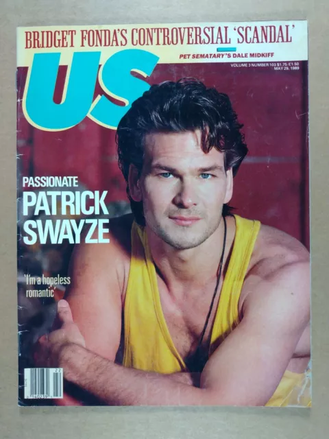 US Weekly Magazine May 29, 1989 Patrick Swayze, Bridget Fonda