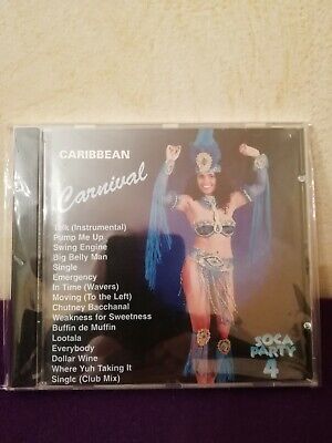 cd de "Caribbean carnival " soca party N°4 rare comme neuf  canada