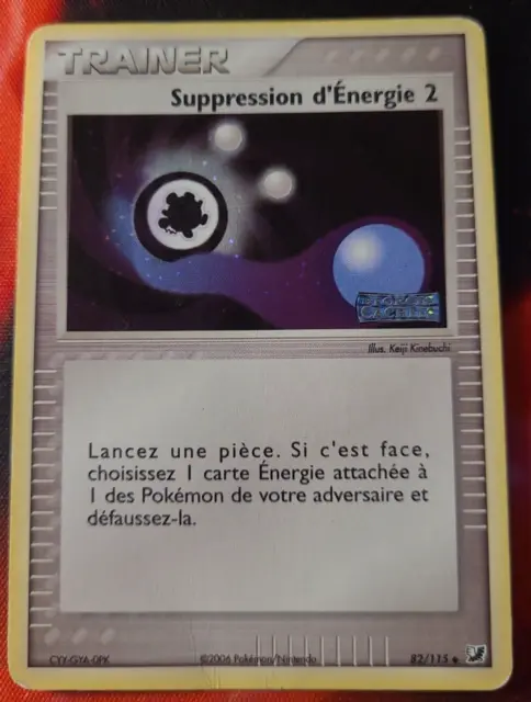 Pokemon - Suppression d'Energie Holo Reverse 82/115 - Ex Forces Cachées - Fr