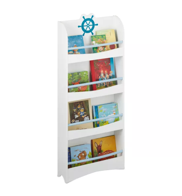 Etagères rangement livres chambre enfants Bibliothèque petits Meuble Commode