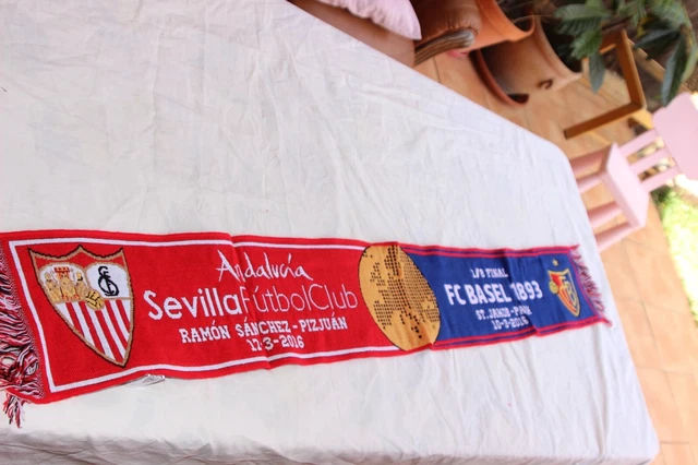 Écharpe De Foot UEFA Europa League : Sevilla FC Vs Zenit Saint-Pétersbourg - Bufanda Neuve