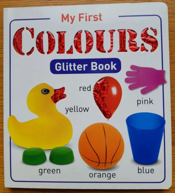 My first colours Glitter Book