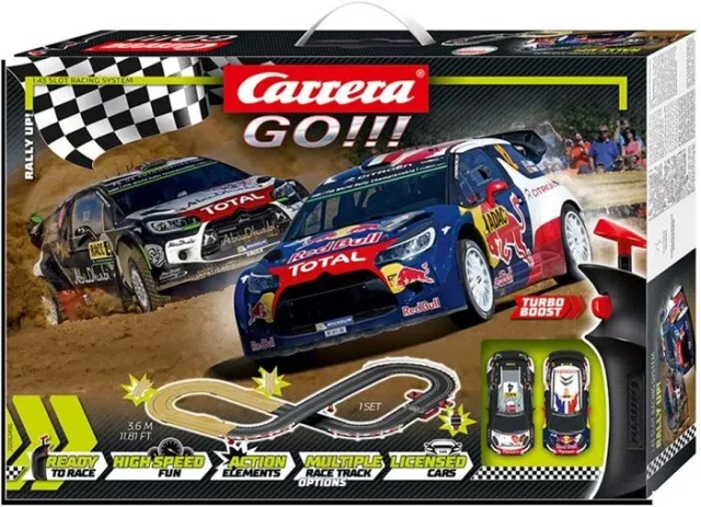 Carrera Toys GO!!! Pista Rally up Go con Auto Incluse