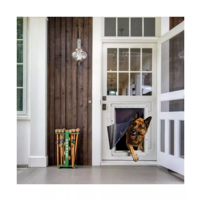 Ideal Pet Products Designer Series Ruff-Weather Pet Door with Telescoping Fra...